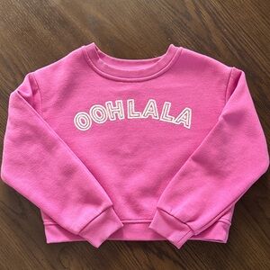 GB Girls Pink 'Ooh La La' Sweatshirt